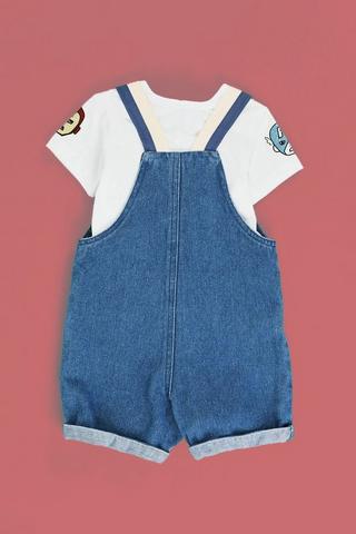 Marvel Dungaree and T-Shirt Set