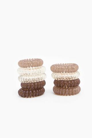 10 Pack Spiral Elastics
