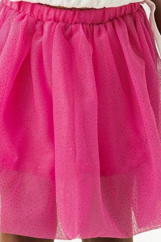 Bubble Mesh Skirt