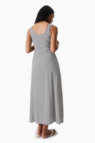 Textured A-Line Dress