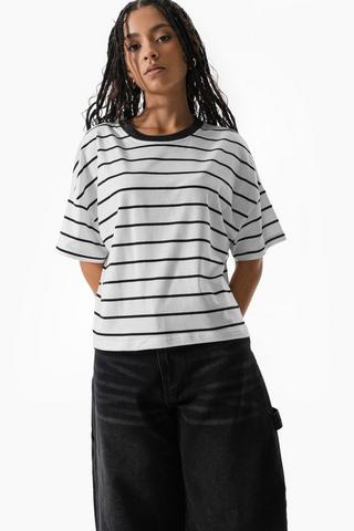 Stripe Boxy Top