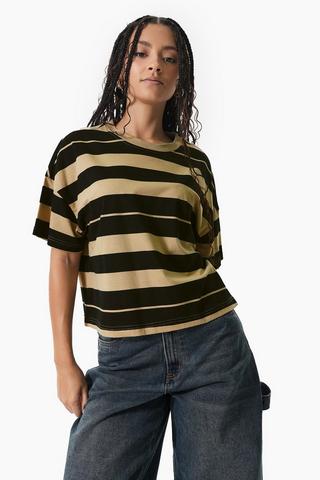 Stripe Boxy T-Shirt
