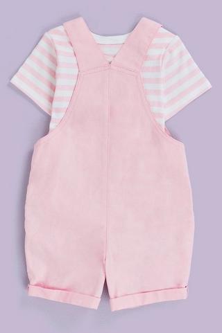 Dungaree And Bodysuit Set