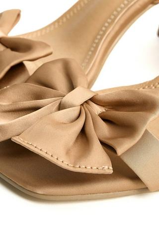 Bow Block Heel