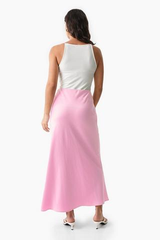 Satin Slip Skirt