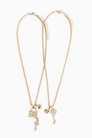 2 Pack Locket Necklaces