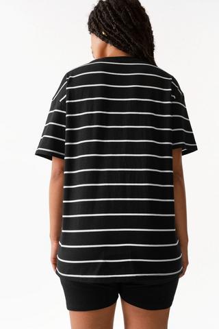 Stripe Oversized Top