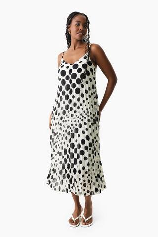 A-Line Pleated Dress