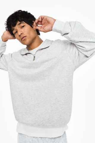 Quarter Zip Sweat Top