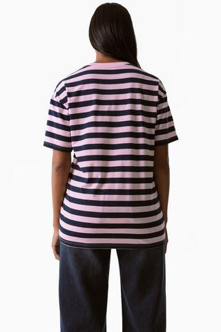 Stripe Oversized Top
