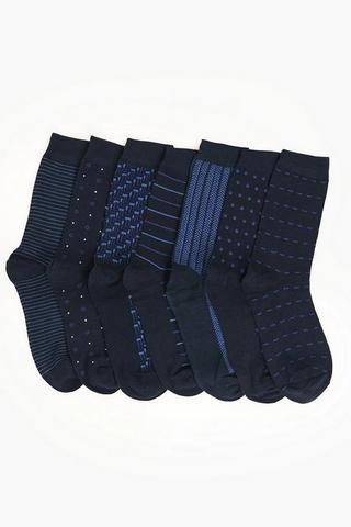 7 Pack Socks