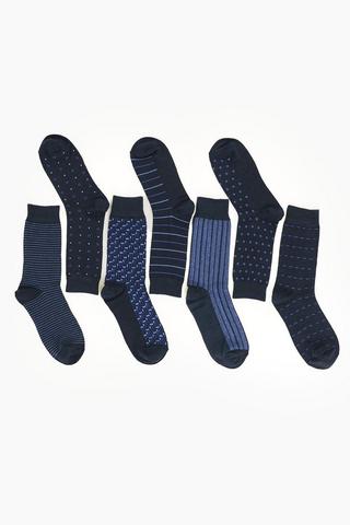 7 Pack Socks