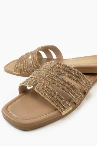 Diamante Strappy Sandal