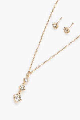 Earrings And Necklace Set