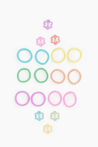 Floral Hair Accessories Set