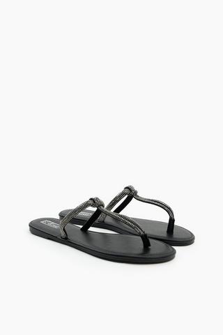 Diamante Thong Sandal