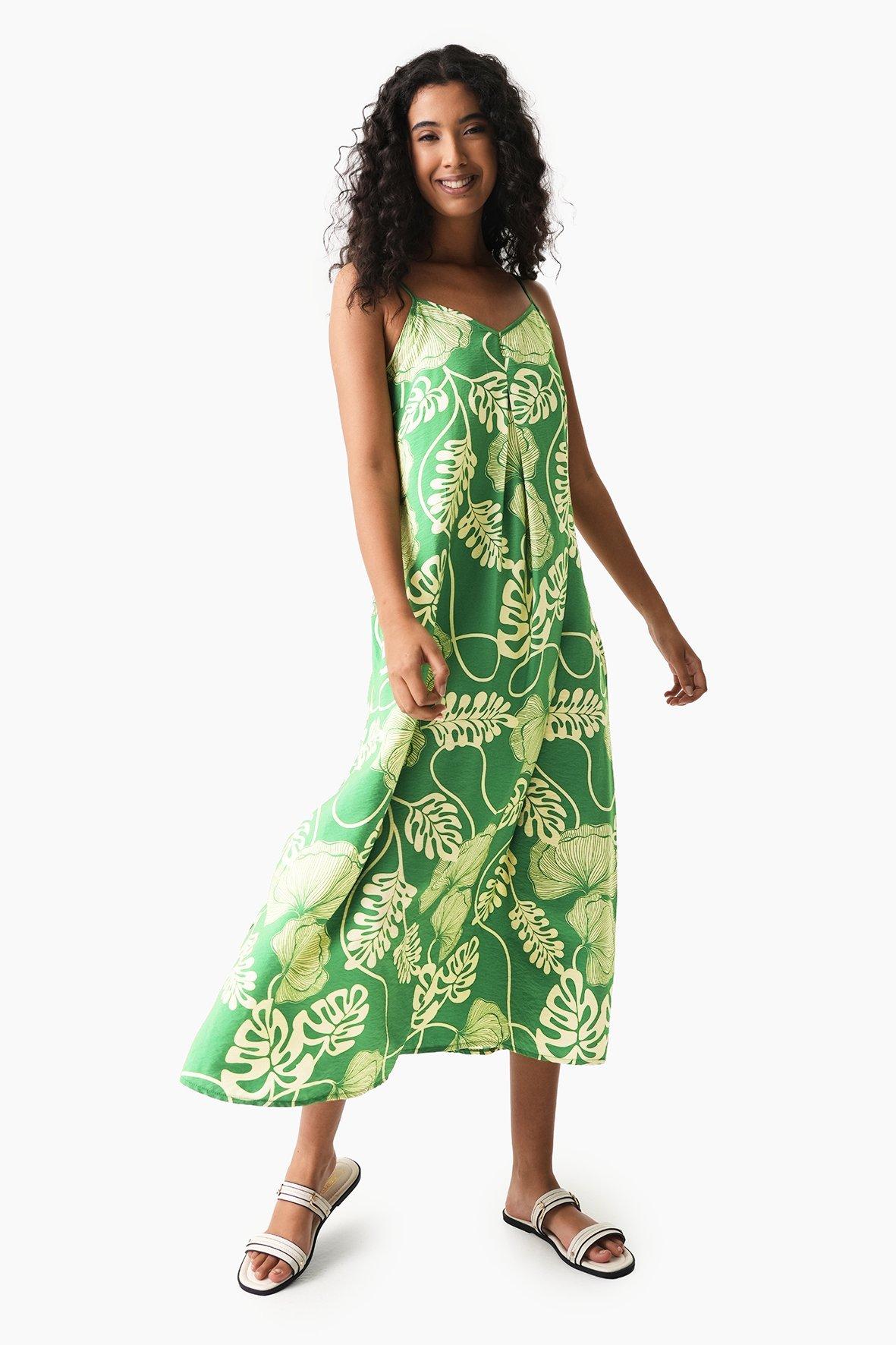 Floral A-Line Dress