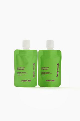 Body Scrub And Body Lotion Gift Set