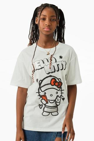 Oversized Hello Kitty T-Shirt