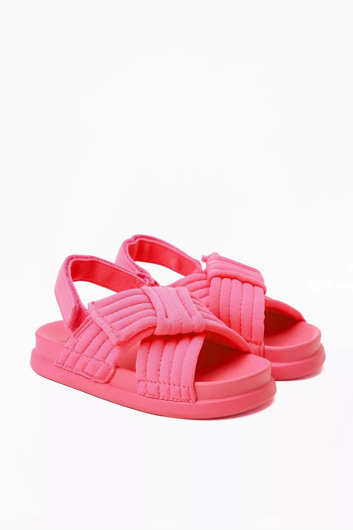 Crossover Ankle Strap Sandal