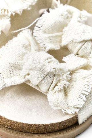 Bow Ankle Strap Sandal