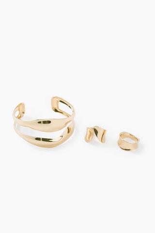 Rings and Armband Set