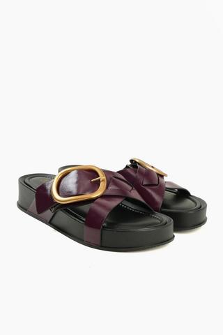 Chunky Buckle Slides