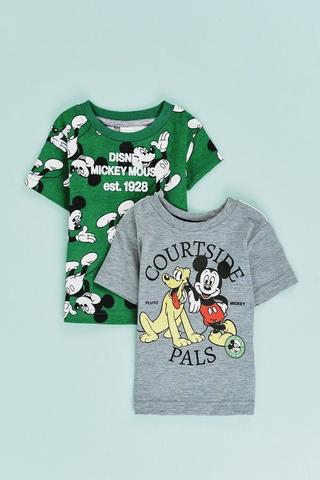 2 Pack Mickey Mouse T-Shirts