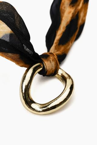Animal Print Neckerchief