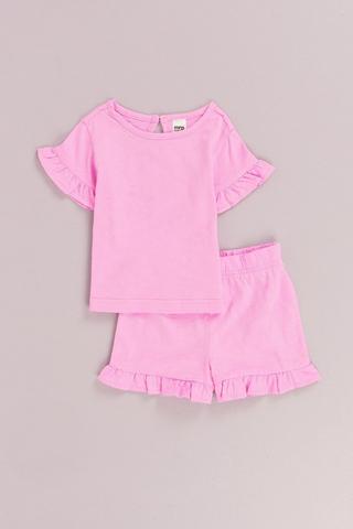 T-Shirt And Short Set