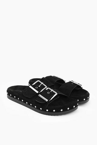 Stud Double Buckle Slides