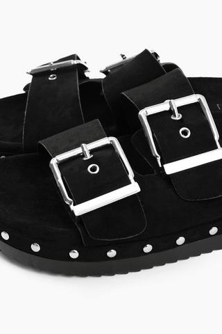 Stud Double Buckle Slides