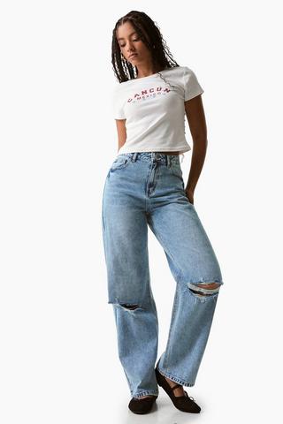 Rigid Straight Denim