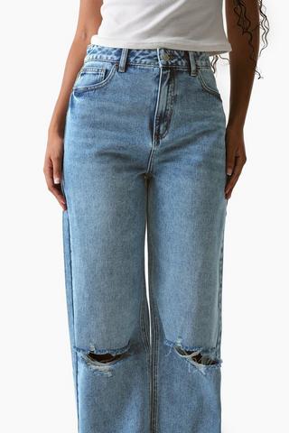 Rigid Straight Denim