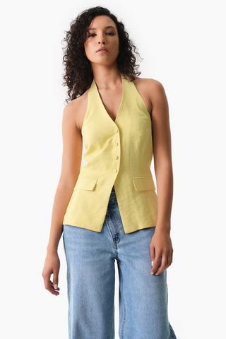 Halter Neck Waistcoat