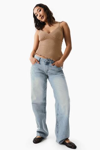 Rigid Straight Denim