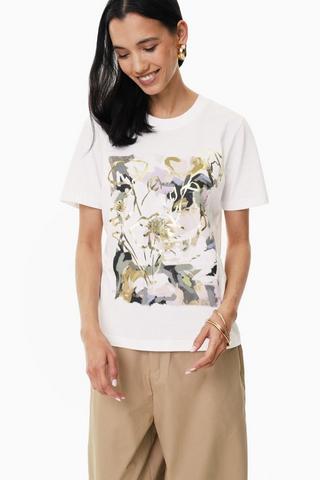 Floral Statement T-Shirt