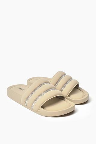 Diamante Strap Slides