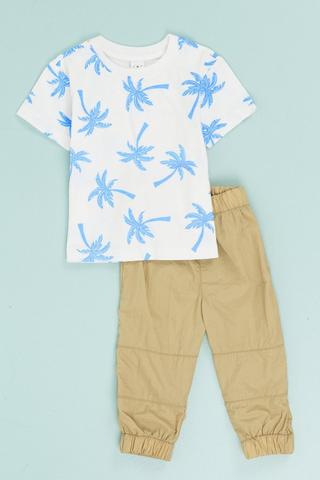 CARGO PANT + TEE SET
