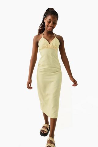 Halter Midi Dress