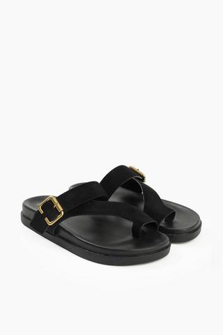 Buckle Thong Sandal