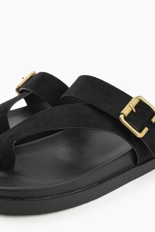 Buckle Thong Sandal