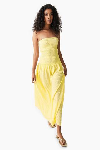 Boobtube Shirred Dress