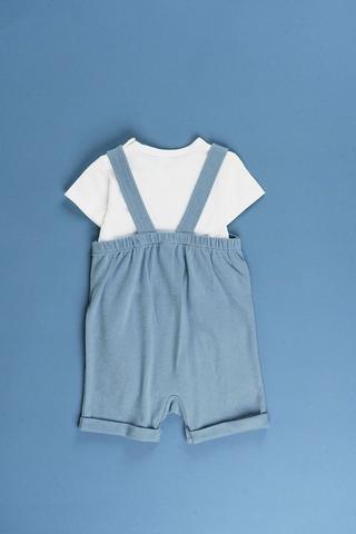 Dungaree and T-Shirt Set