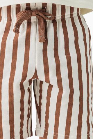 Stripe Pull On Shorts