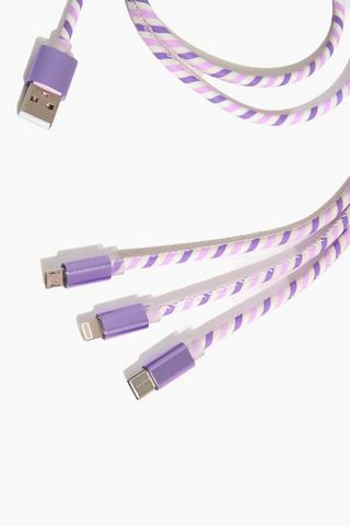 3 In 1 Charging Cable