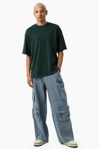Baggy Cargo Denim
