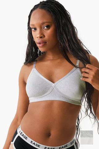 2 Pack Crop Bras