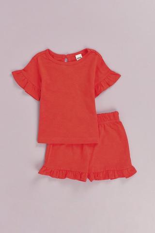 T-shirt And Short Set