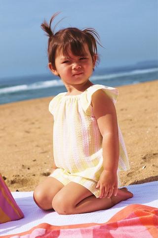 Sleeveless Top And Shorts Set